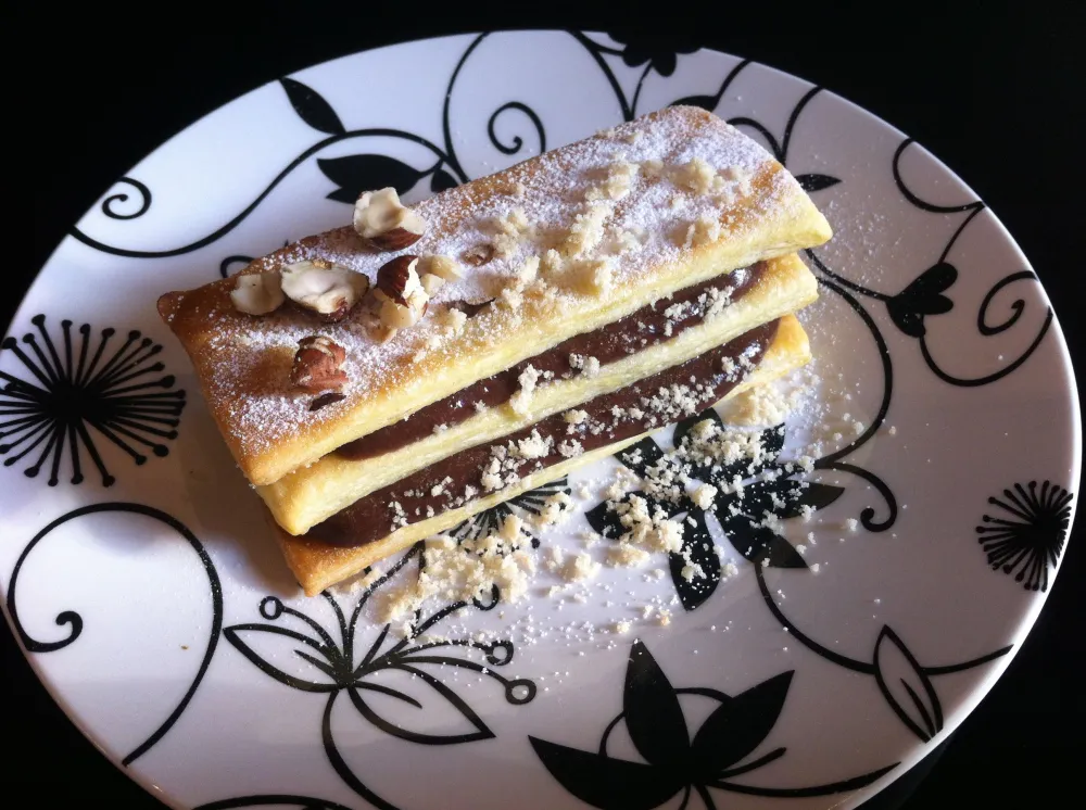 Mille-feuilles au chocolat