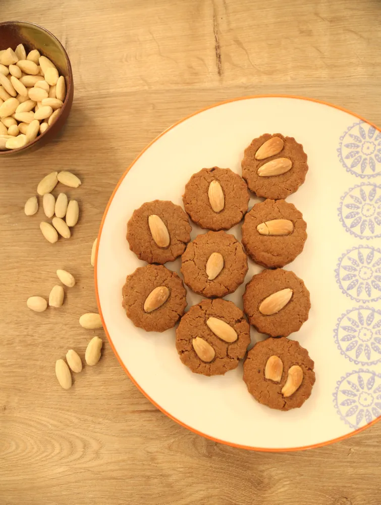 Sablés aux épices et amandes