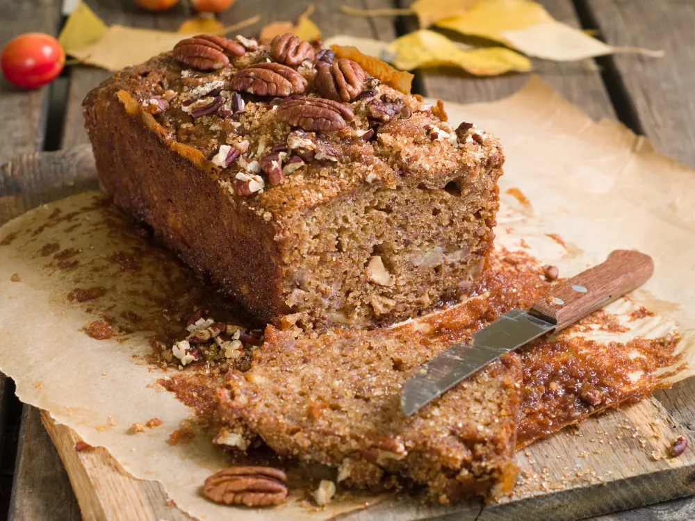 Gâteau aux noix et au Rhum