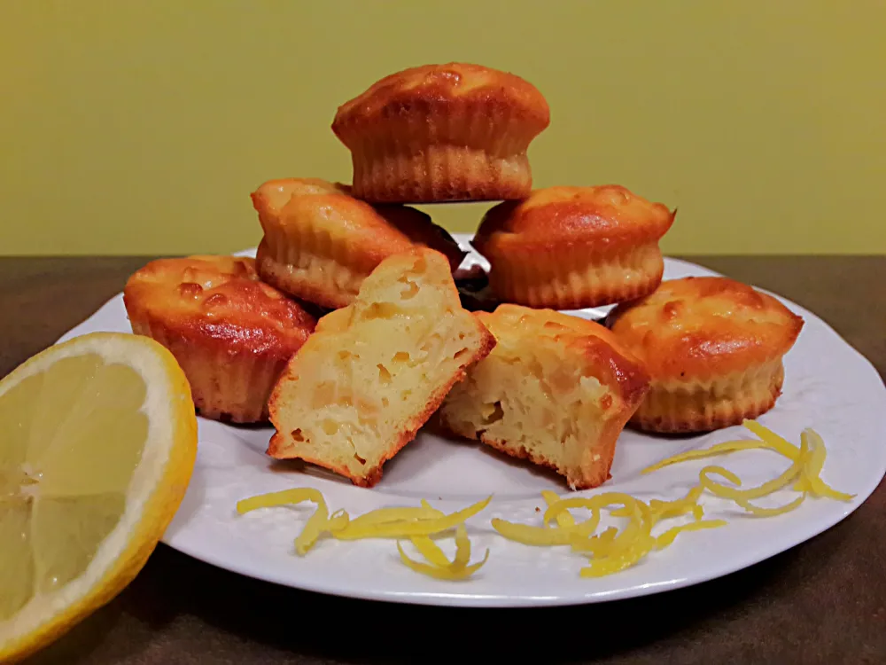 Petits muffins sucrés pomme citron