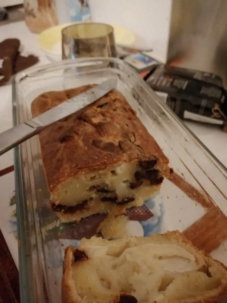 Cake chèvre pruneau