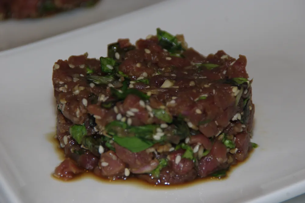 Tartare de Boeuf aux saveurs asiatiques