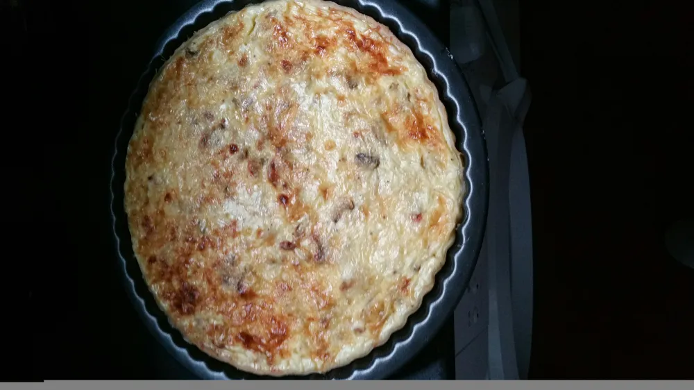 Quiche aux noix de Saint-Jacques et aux crevettes