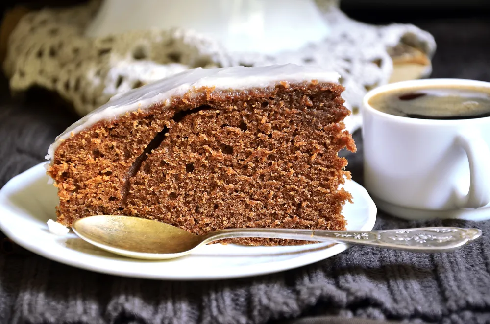 Gâteau au yaourt et au chocolat café