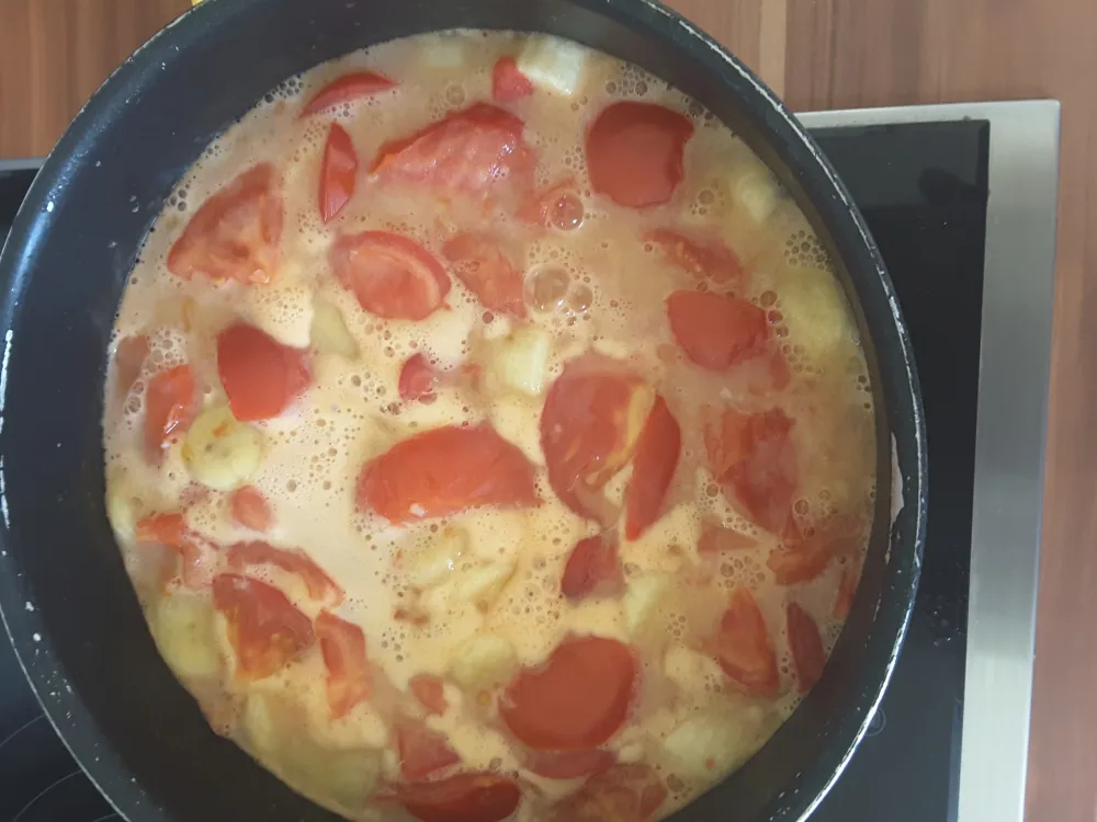 Potage surprise aux tomates