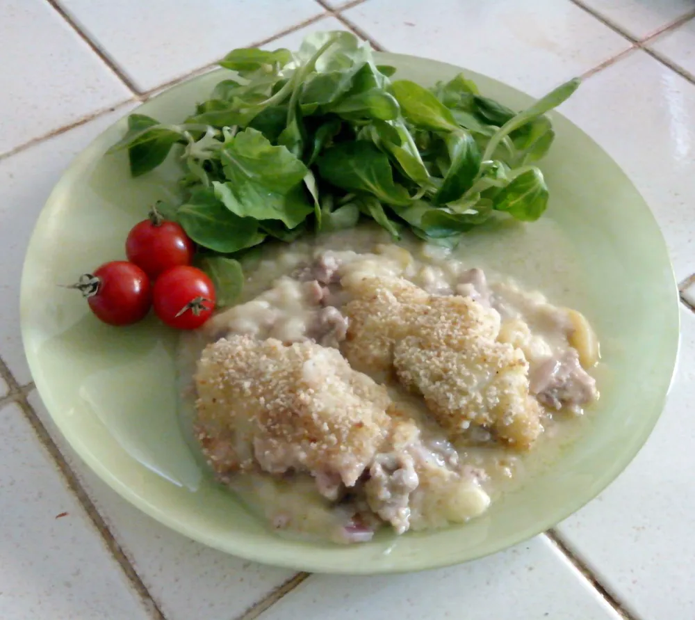 Parmentier dandouillette