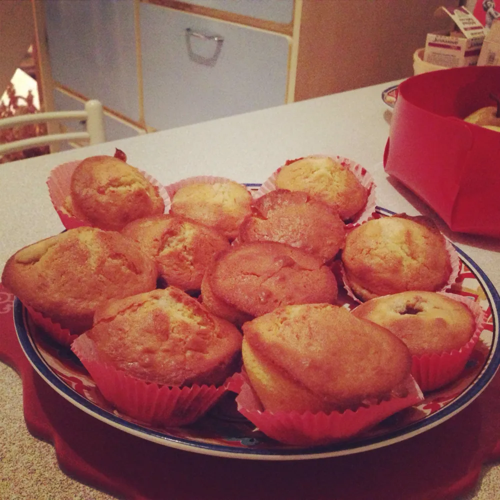 Muffins poire frangipane sans gluten