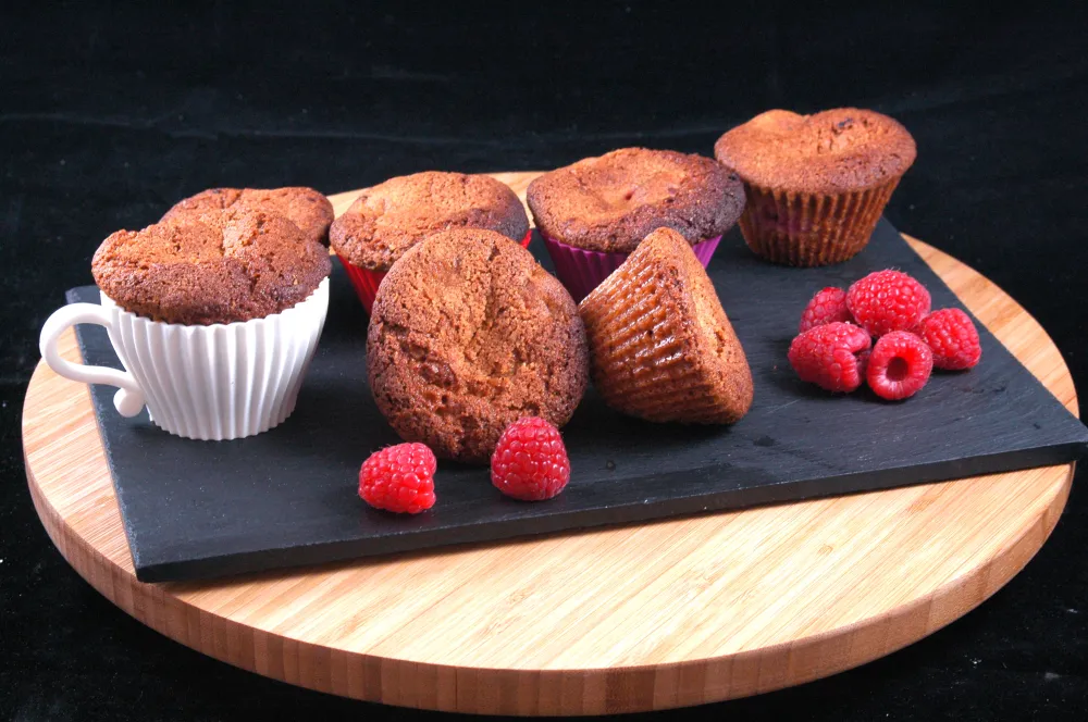 Muffins à la framboise de Jeanne