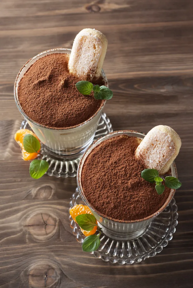 Tiramisu au chocolat et au thé orange (sans café ni alcool)