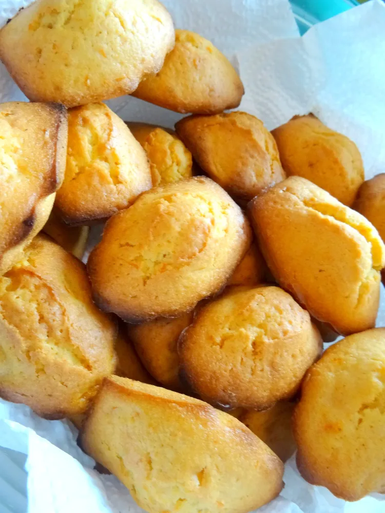 Madeleines à la courge