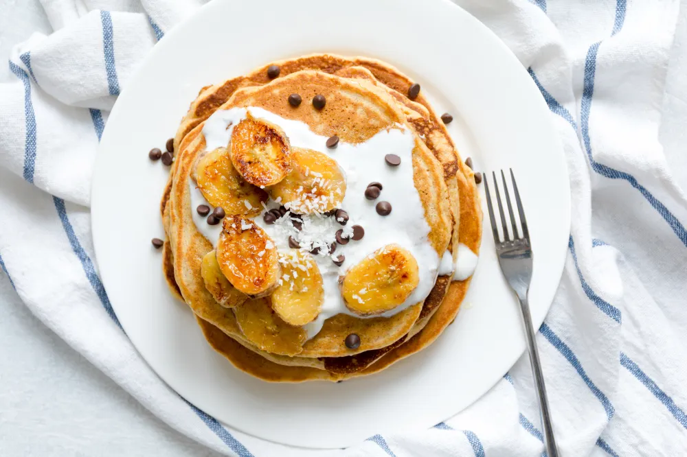 Pancakes au chocolat Kinder