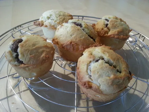 Muffins moelleux banane et Nutella