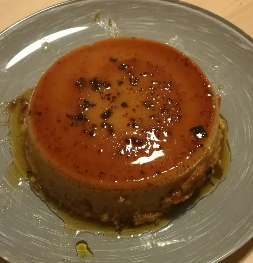 Petits flans crémeux au caramel