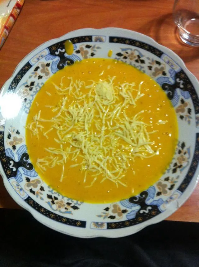 Soupe dHalloween (avec lardons et pommes de terre)