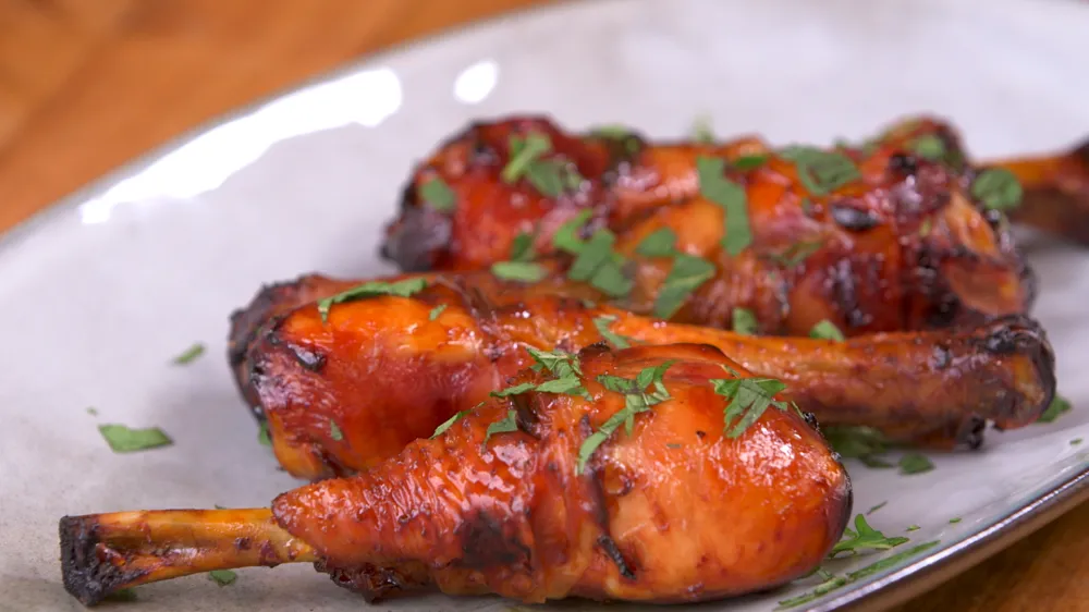 Pilons de poulet aigre-doux par Laurent Mariotte