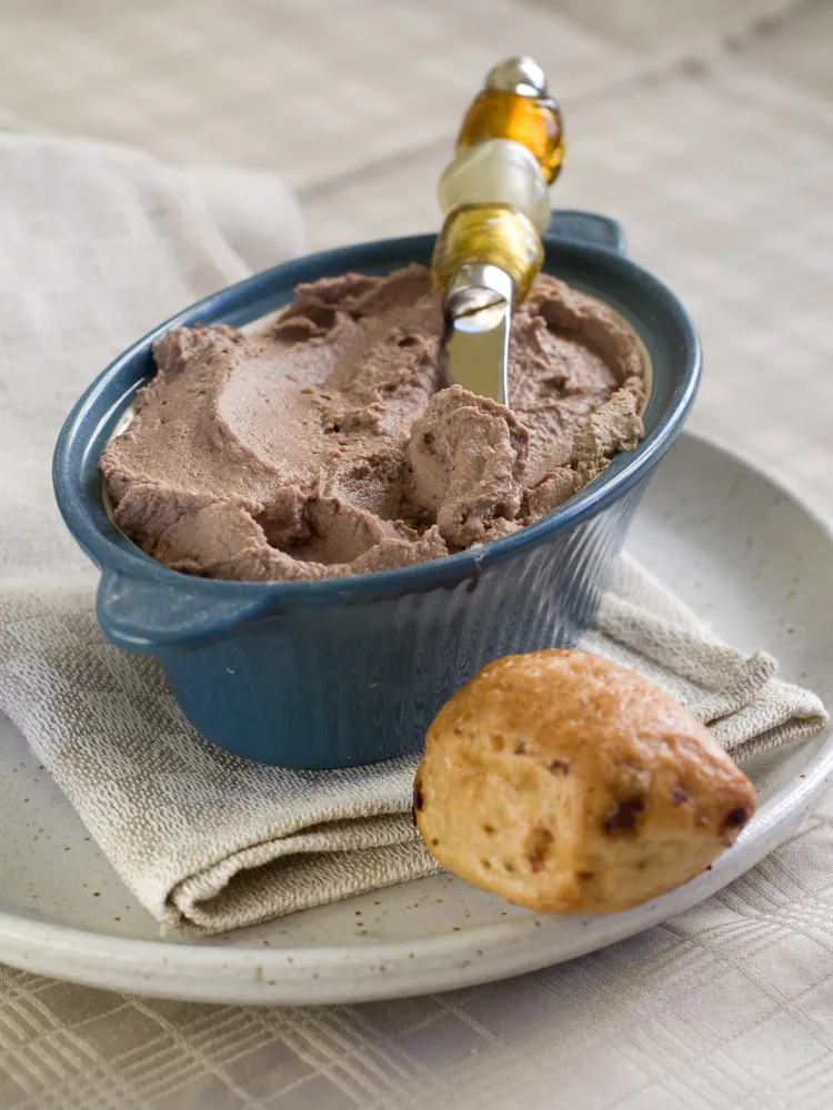 Pâté de foies de volaille au porto et au cognac