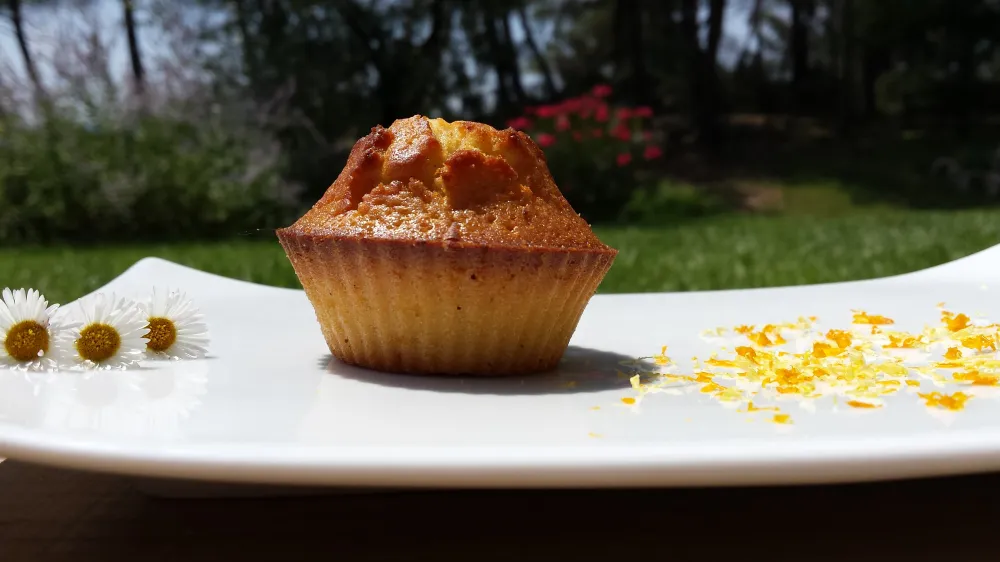 Muffins aux zestes dorange et de citron