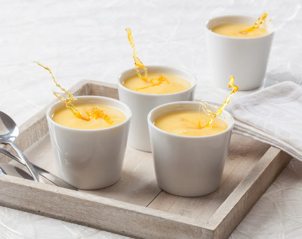 Crème au caramel rapide