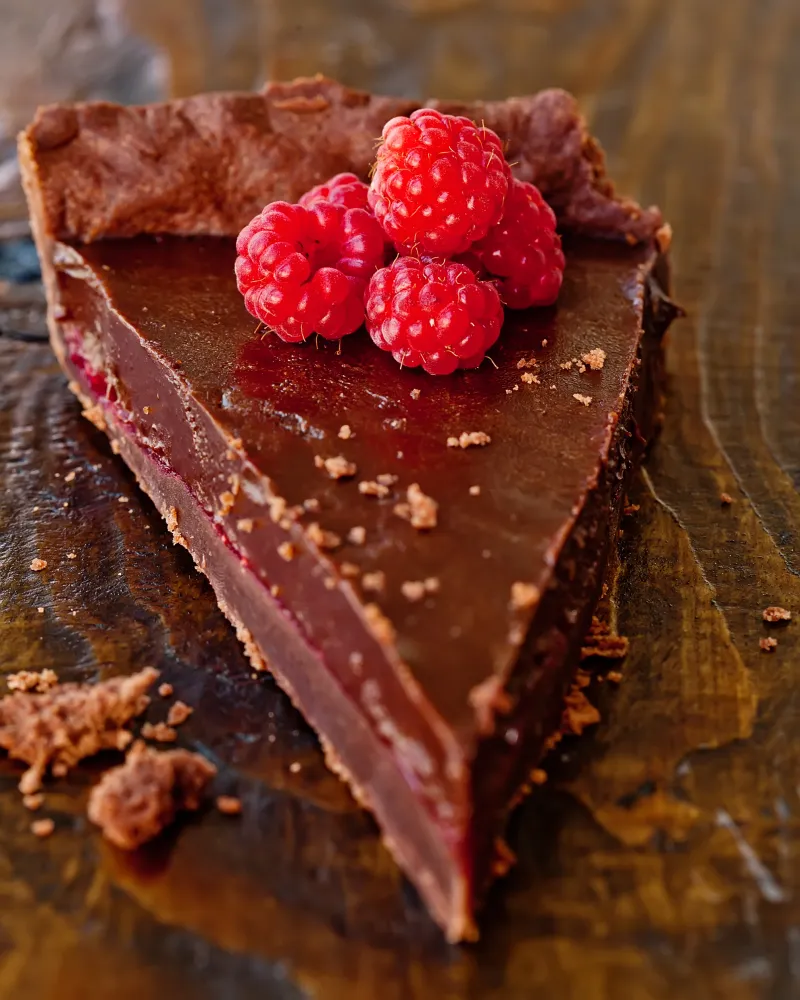 Tartelette chocolat framboises