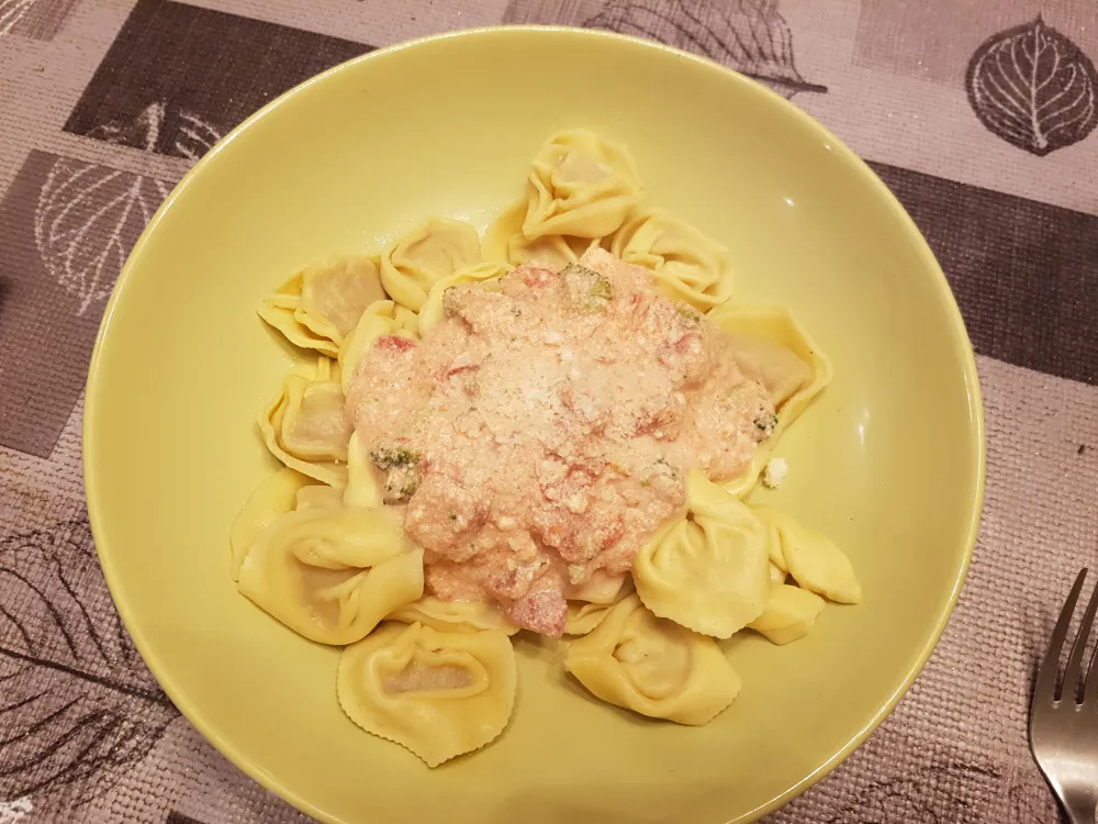 Pâtes raviolis Brocoli-Ricotta