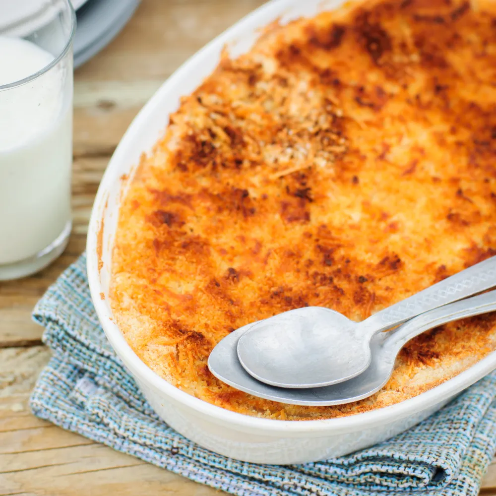 Parmentier de poisson affiné aux crevettes grises