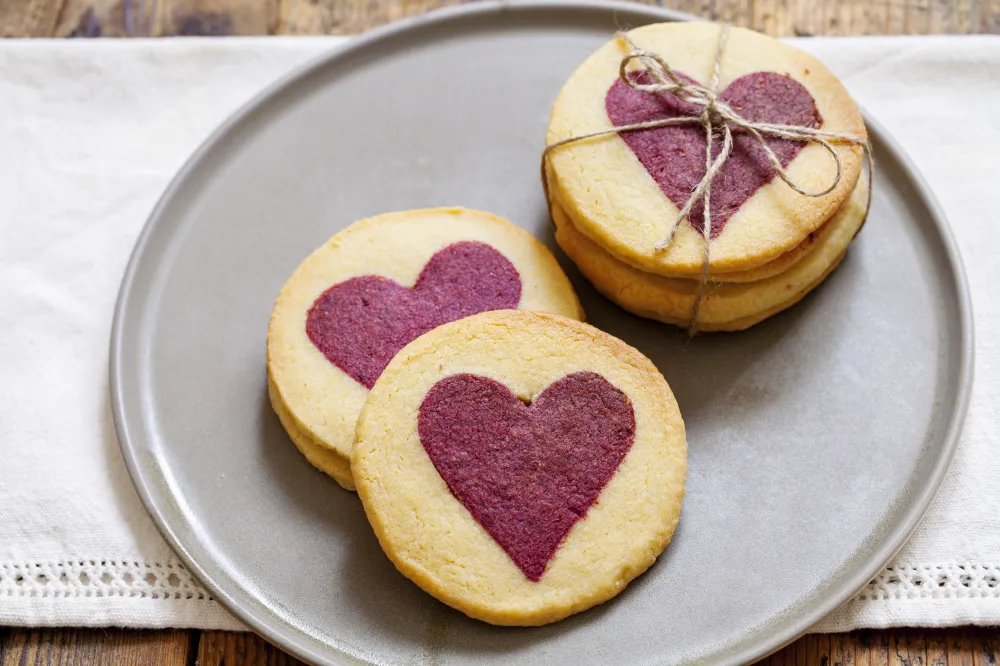 Sablés à la framboise