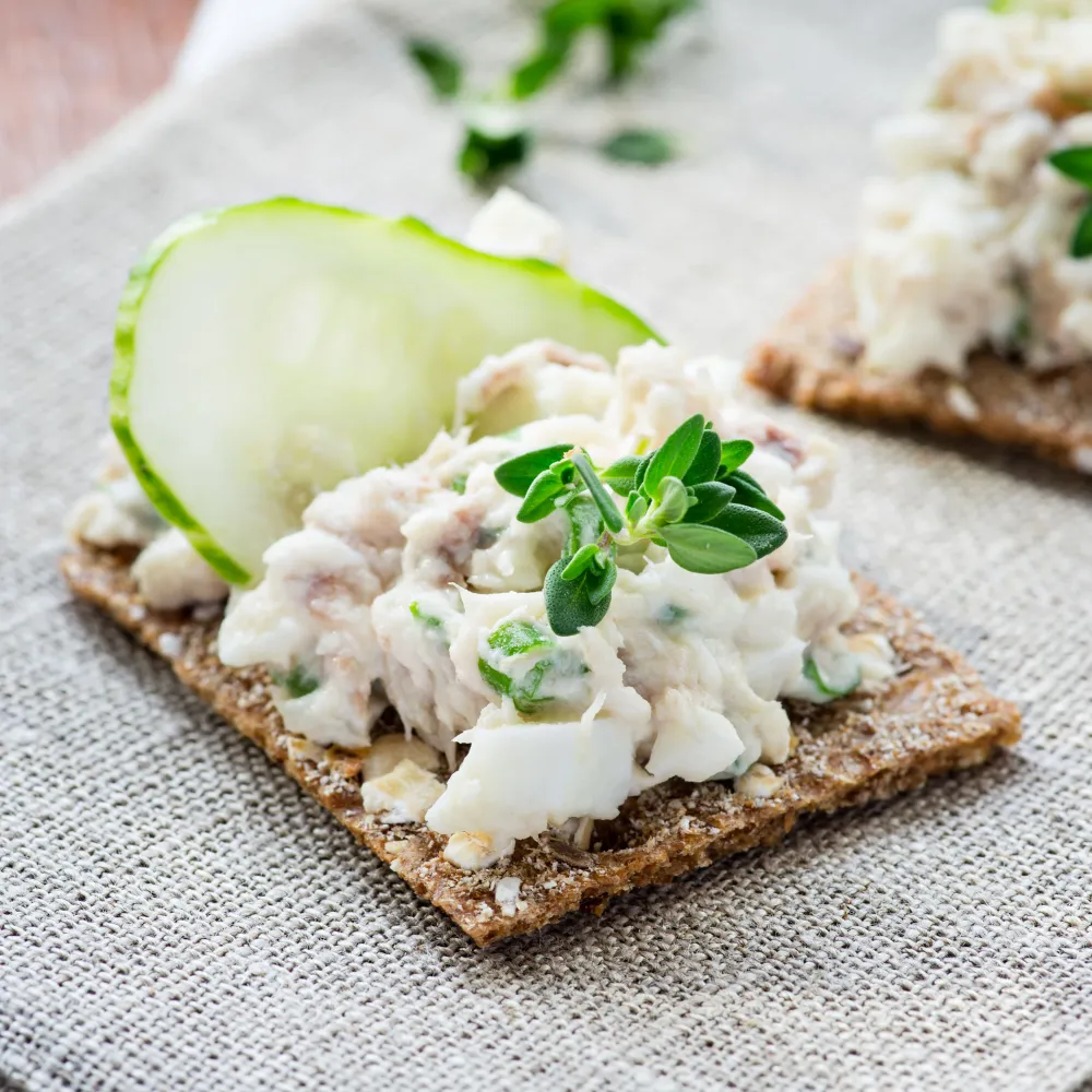 Rillettes de sardines aux oignons et ail