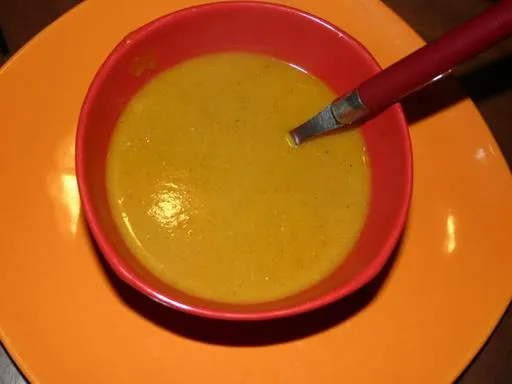 Velouté de potimaron au curry