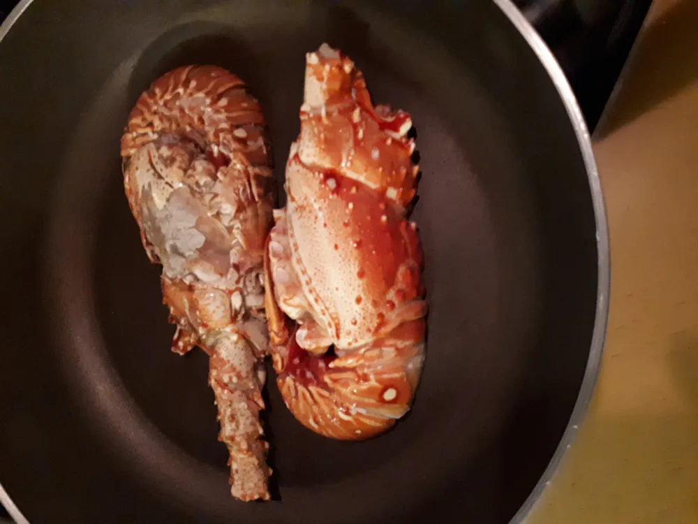 Langouste grillée