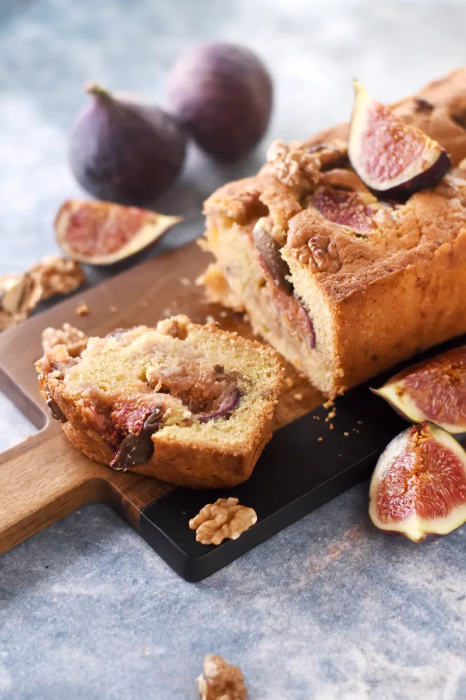 Gâteau aux figues et aux noix