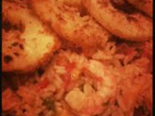 Jambalaya aux crevettes et à lananas