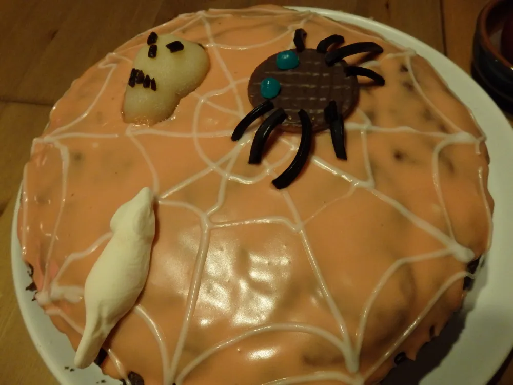 Gâteau effrayant dHalloween