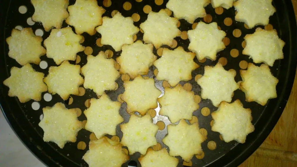 Sablés au vin blanc de christine