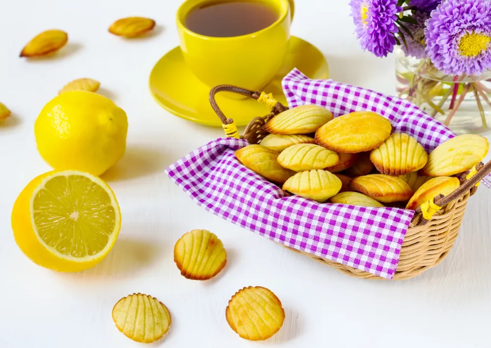 Madeleines au citron faciles