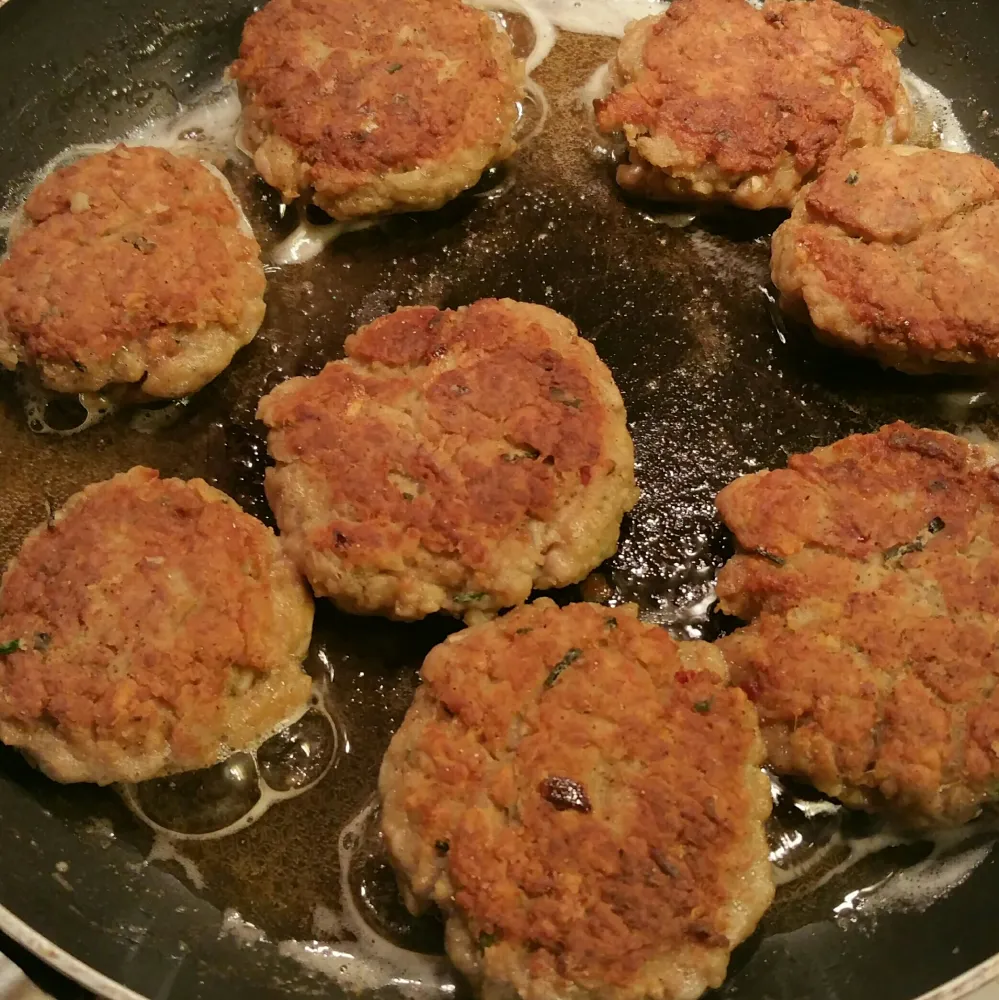 Steak haché de veau épicé