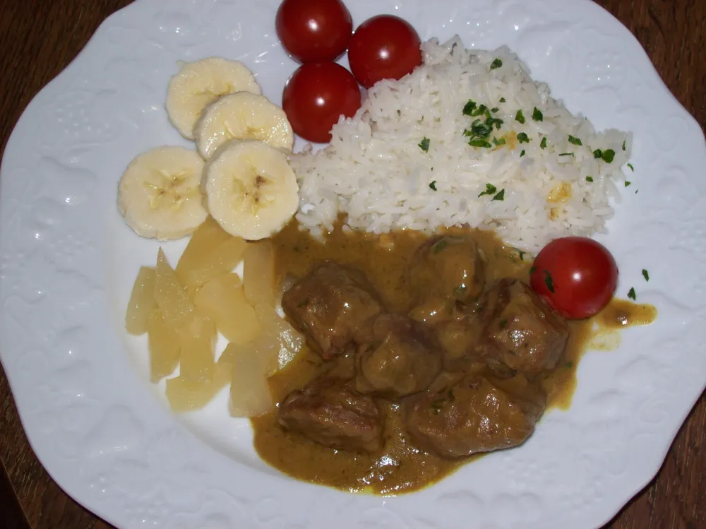 Joue de porc au curry