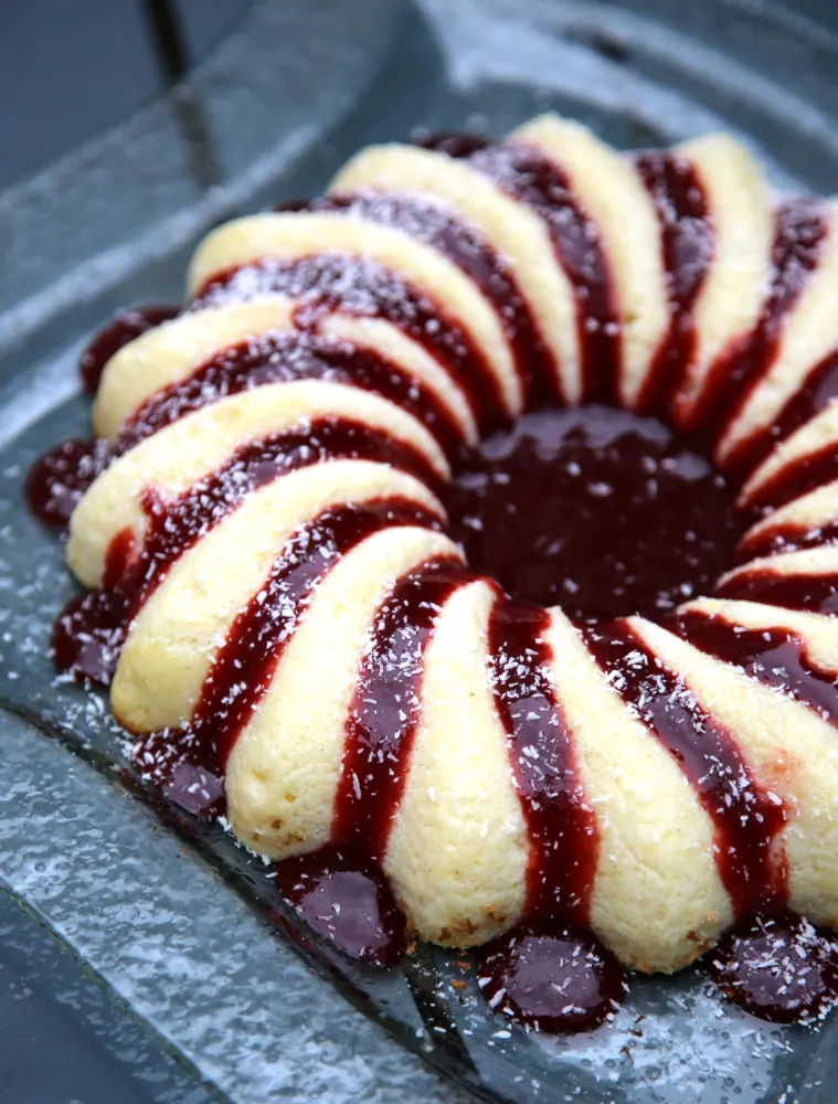 Gâteau de semoule à la noix de coco