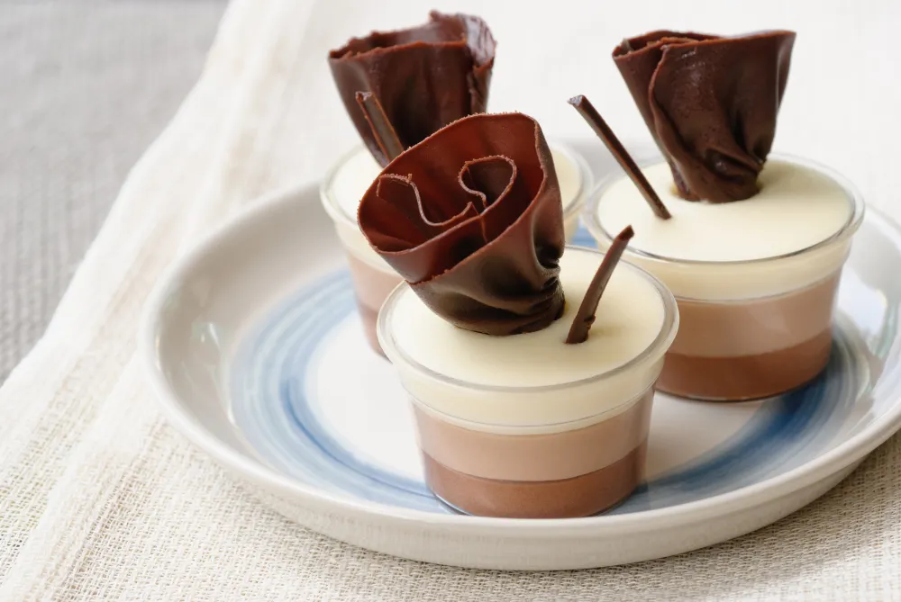 Mousse aux trois chocolats