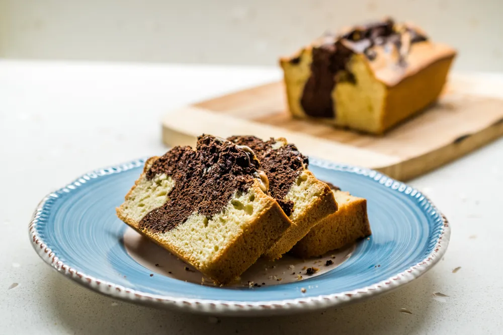 Gâteau marbré recette de grand-mère au Monsieur Cuisine