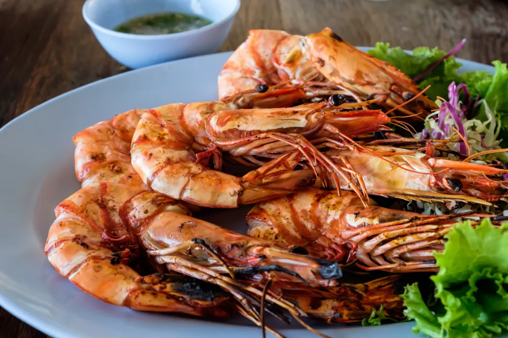 Gambas flambés vite fait (sucré / salé)