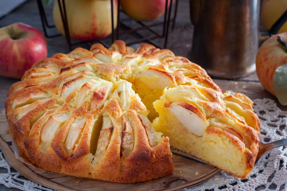 Gâteau aux pommes facile au Cookeo