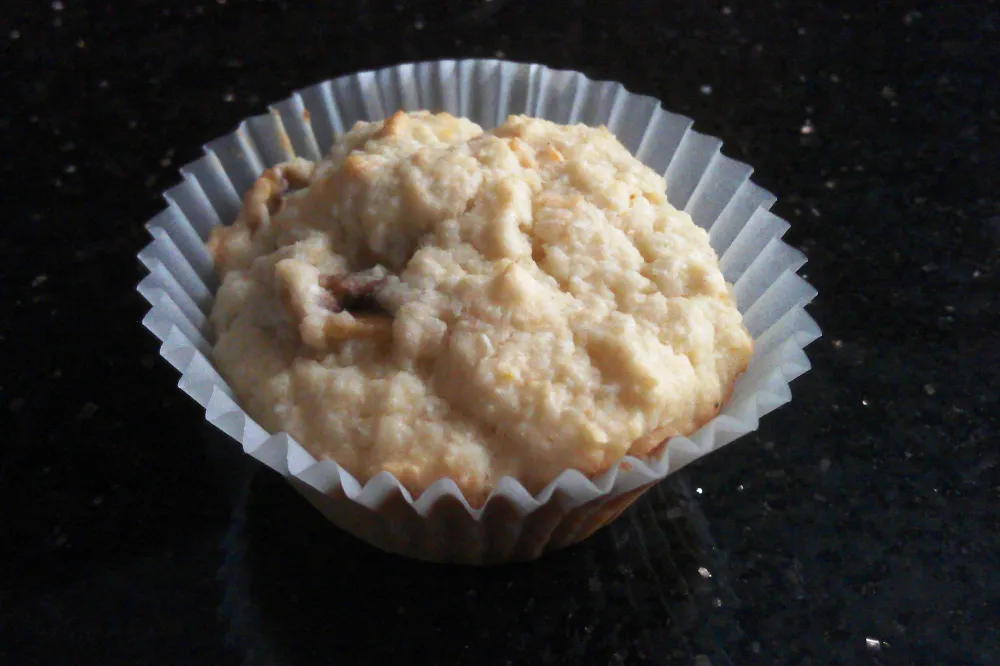 Muffins citron et coco acidulés