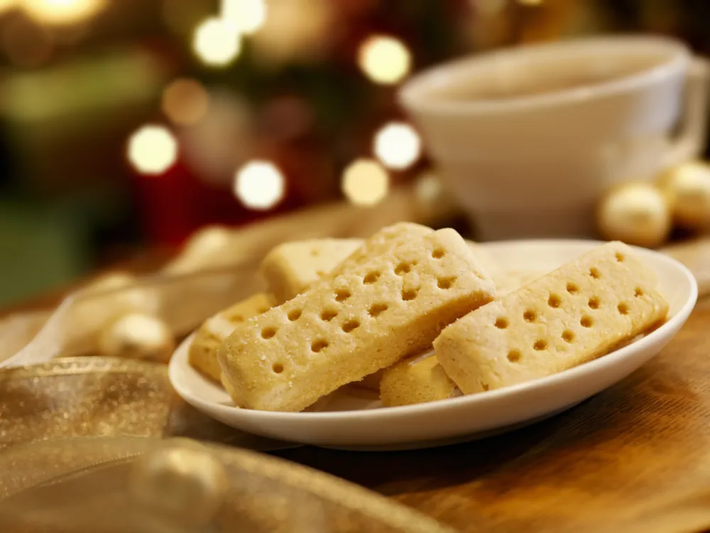 Shortbread (petit biscuit sablé au beurre écossais)