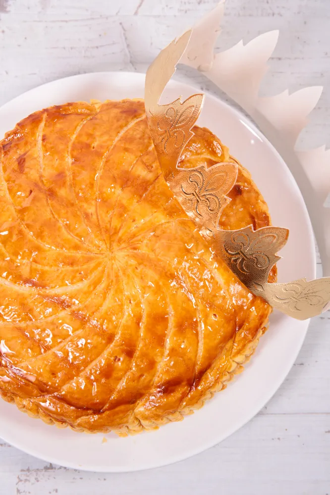 Galette des rois aux griottes