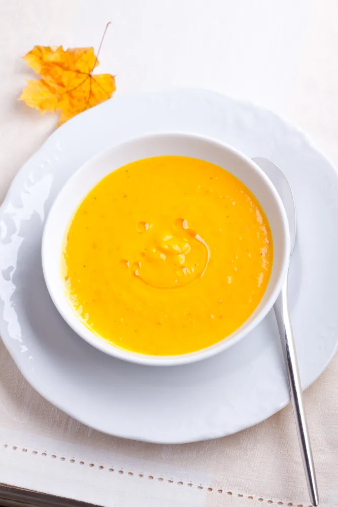 Soupe de butternut au gingembre