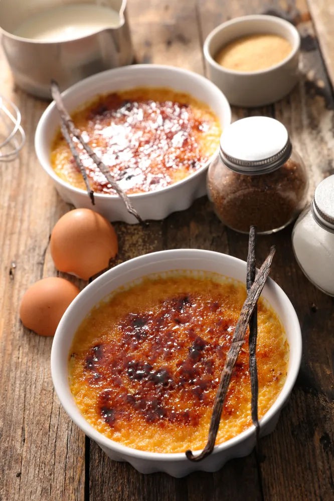 Crème caramel à la mexicaine au Cooking Chef