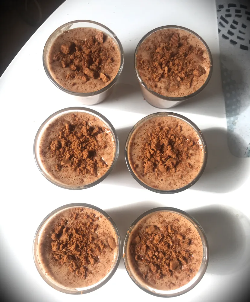 Mousse caramel spéculoos