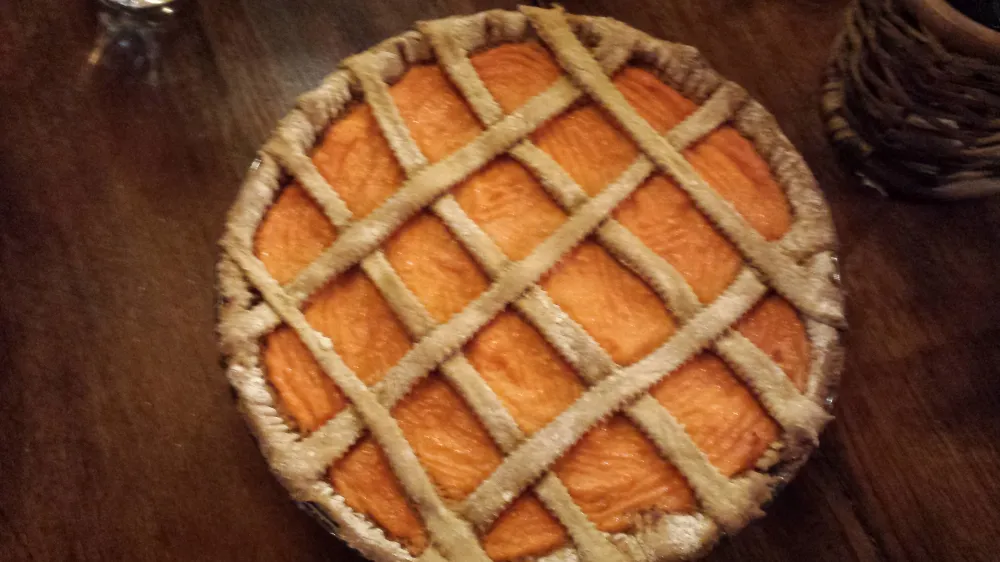 Tarte à la courge sucrée (sans crème)