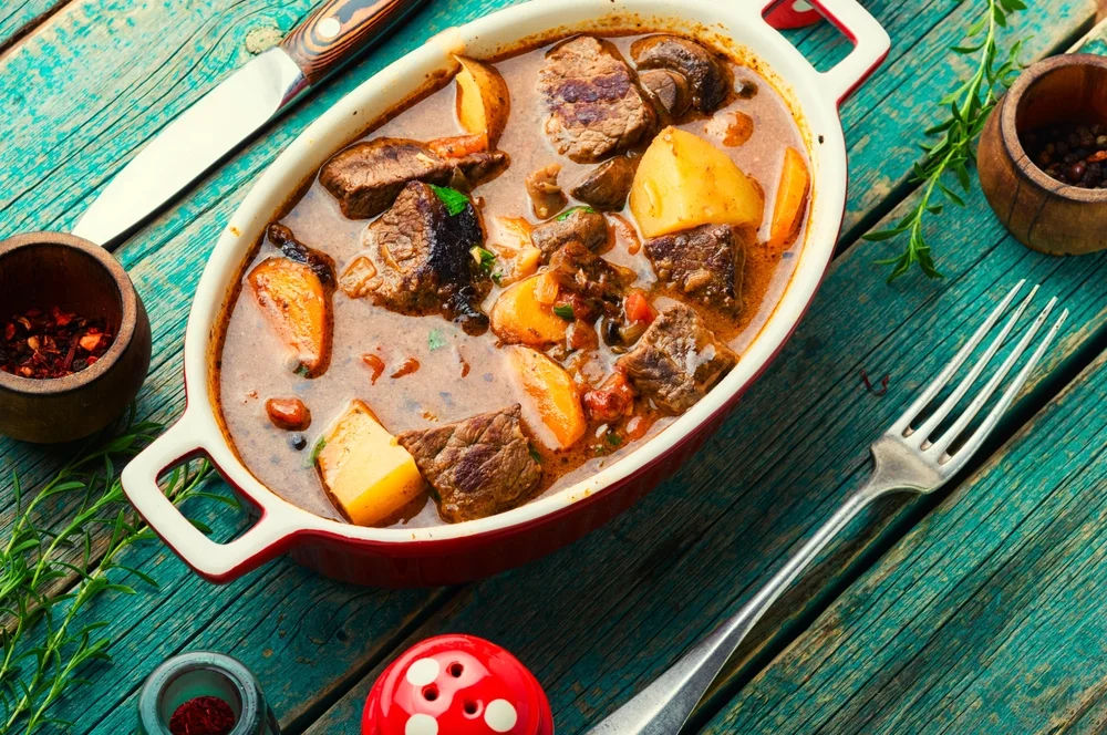 Ragout de Pommes de terre au Boeuf