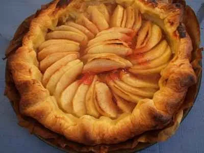 Tarte aux pommes 'reinettes'